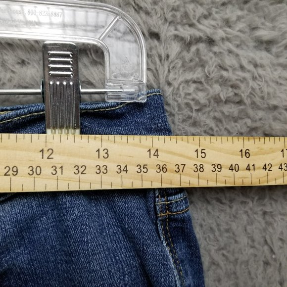 Levis Jeans Womens 4 515 Medium Wash Stretch Mid Rise Bootcut - Picture 6 of 16